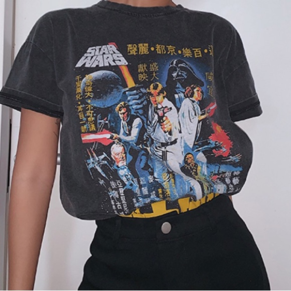 Brandy Melville Retro Kanji Tee